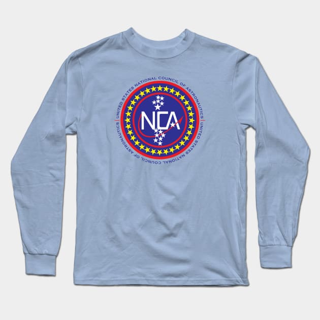 U.S. National Council of Astronautics Long Sleeve T-Shirt by DesignWise